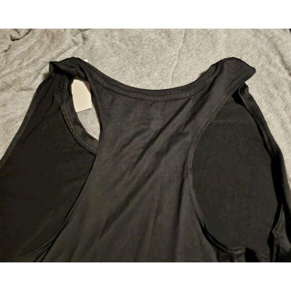 Athletic Works Tank Top Womens Large Black Racerback Relaxed Athletic Active NWT - Picture 3 of 3